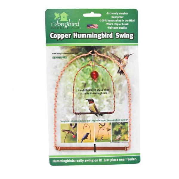 Copper Gem Hummingbird Swing
