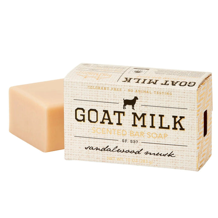 Sandalwood Musk Goat Milk Bar Soap