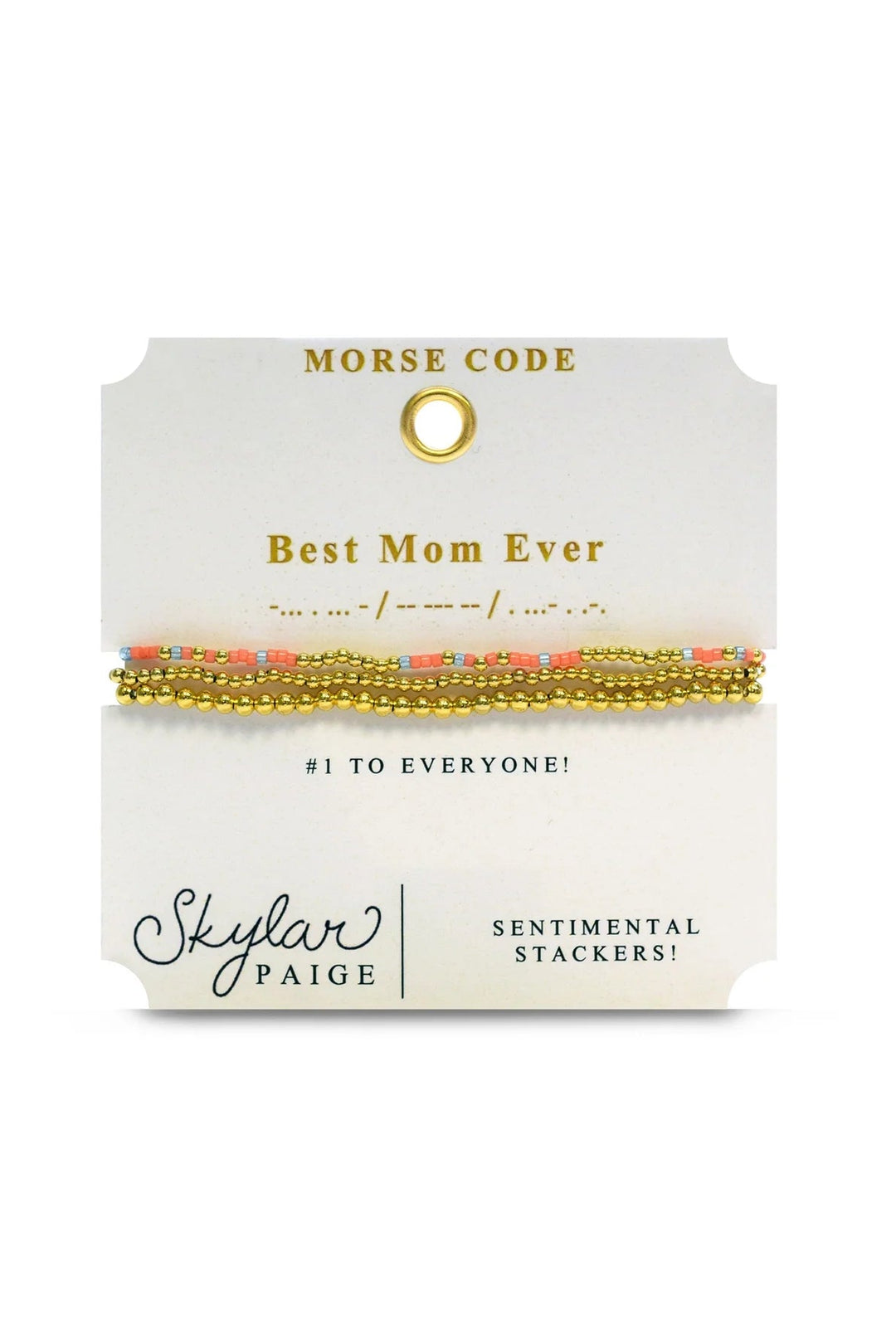 Morse Code Stacker Bracelets