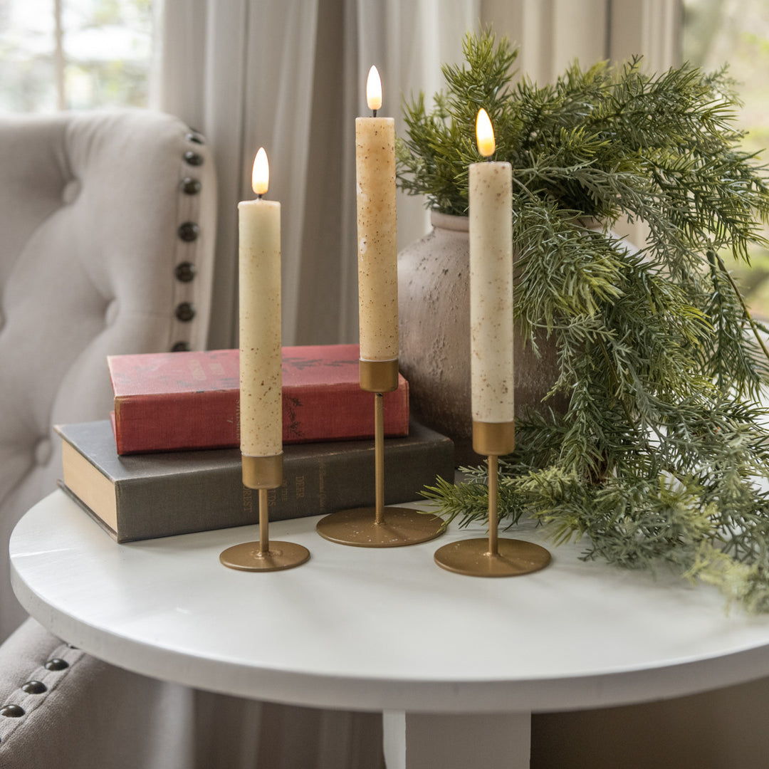 Gold Taper Candle Holder