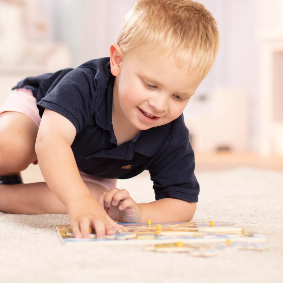 Safari Wooden Peg Puzzle