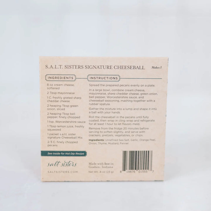 Salt Sisters Signature Cheeseball Spice Mix