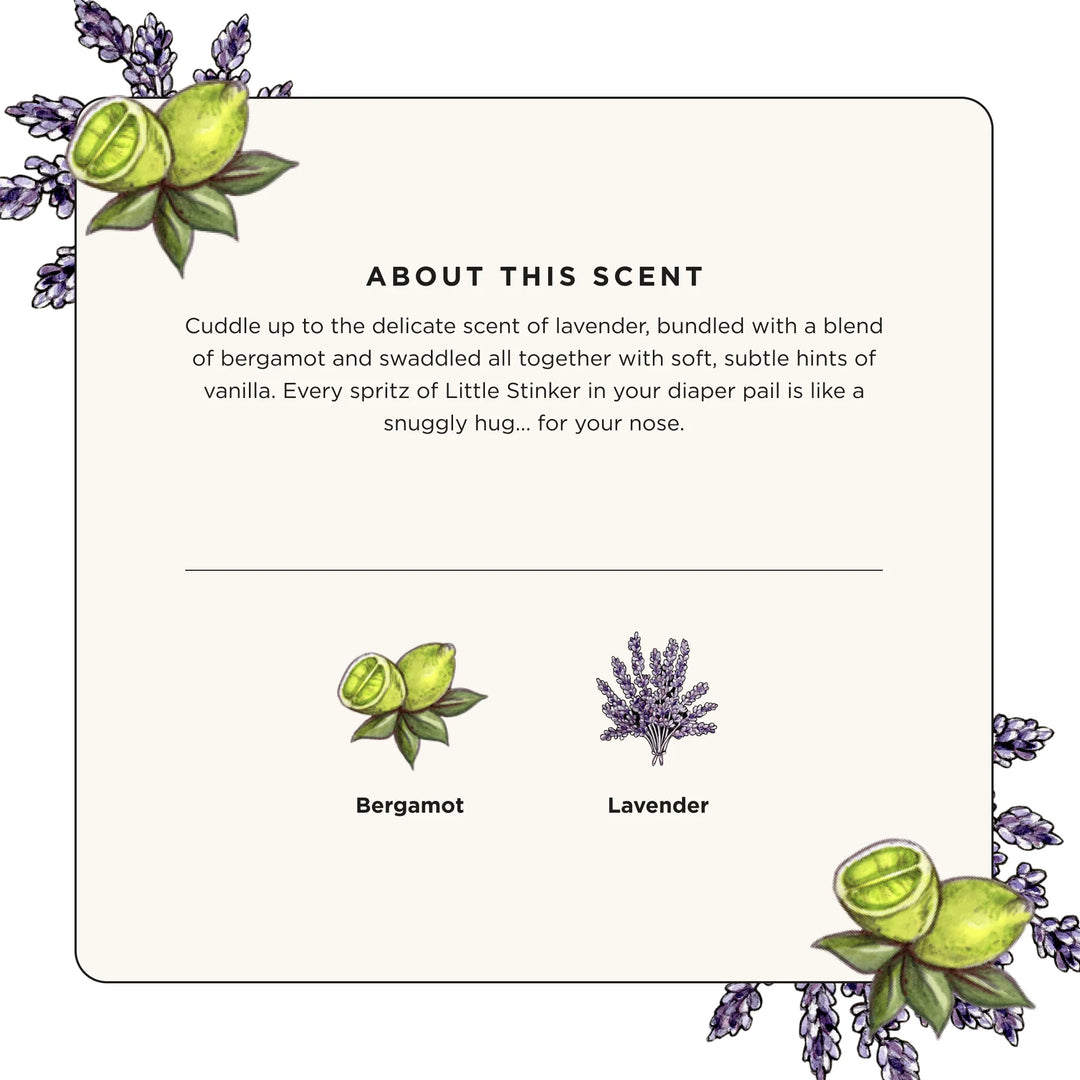 Lavender Bergamot Diaper Pail Spray