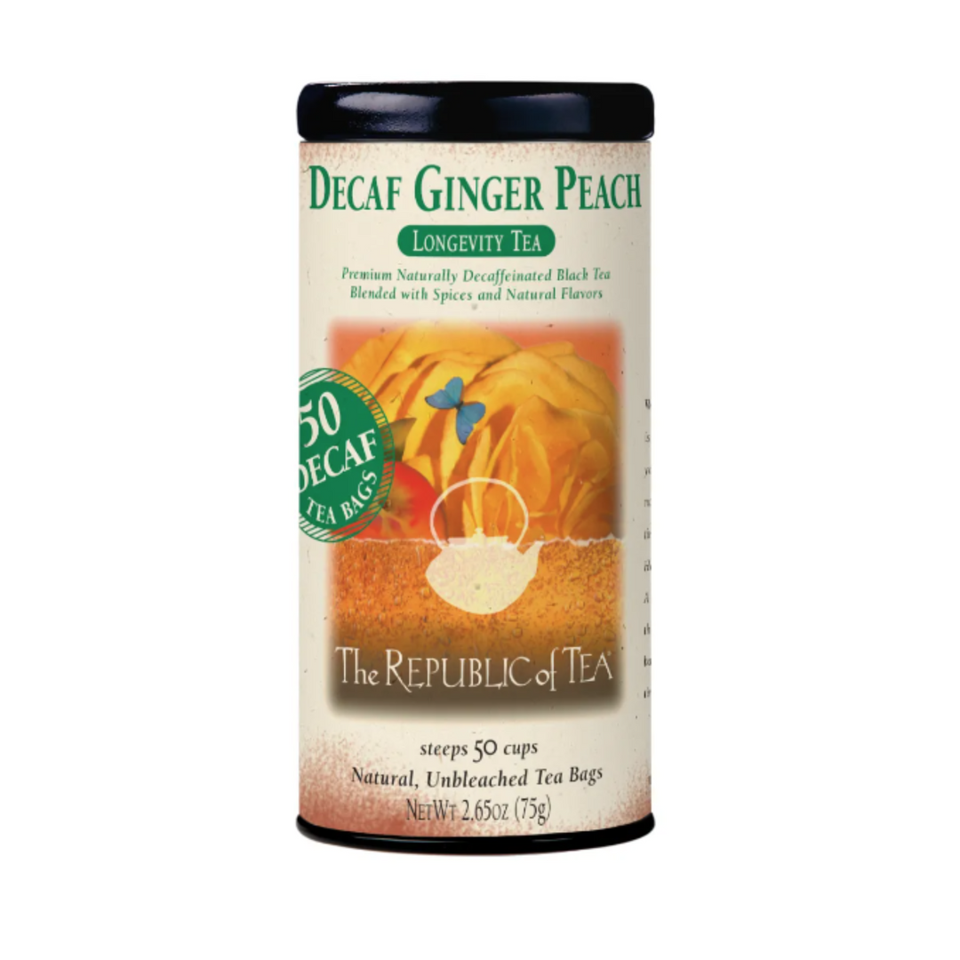 Decaf Ginger Peach Tea