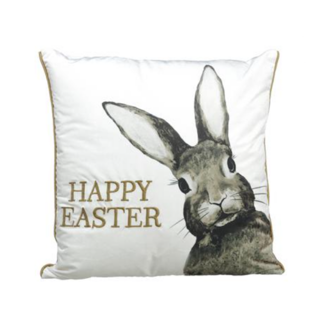 Happy Easter Bunny Pillow