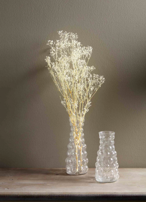 Hobnail Glass Vase