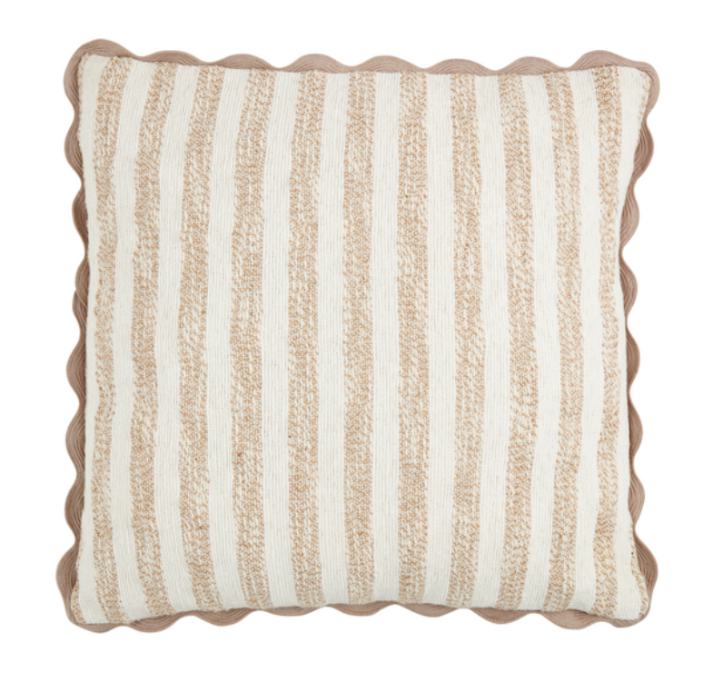 Home Sweet Home Square Scalloped Pillow