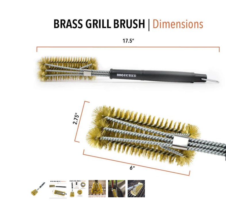 Brass Grill Brush