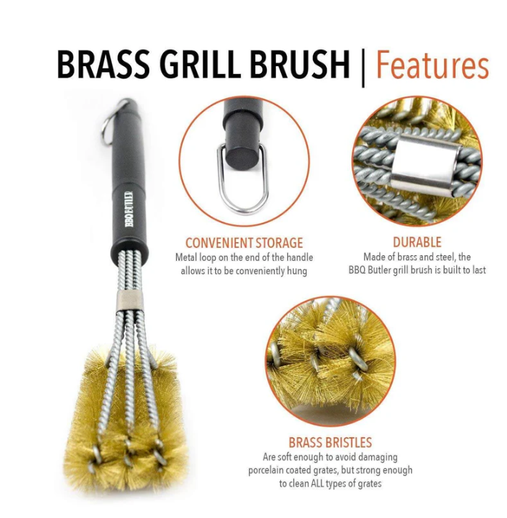 Brass Grill Brush