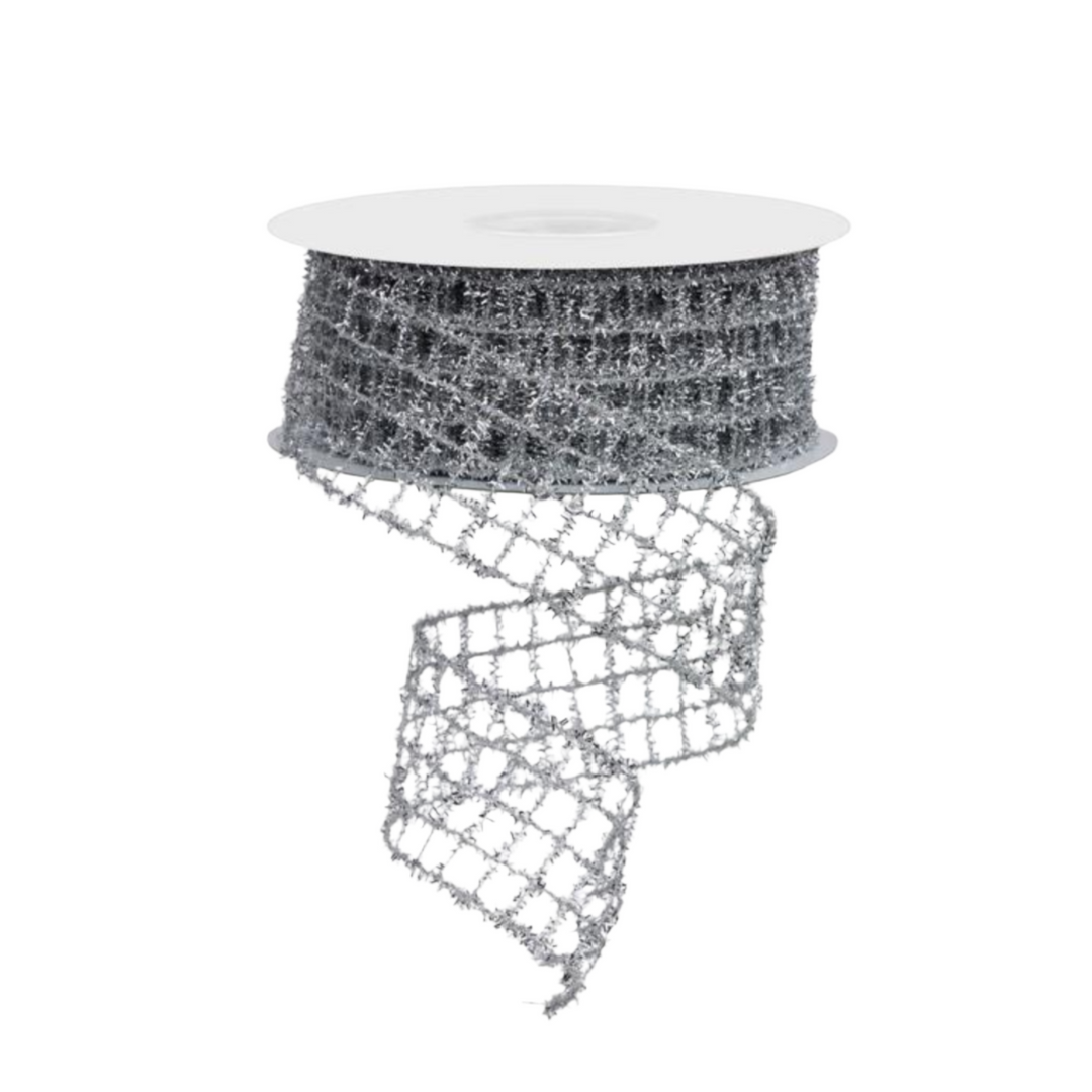 Tinsel Mesh Ribbon