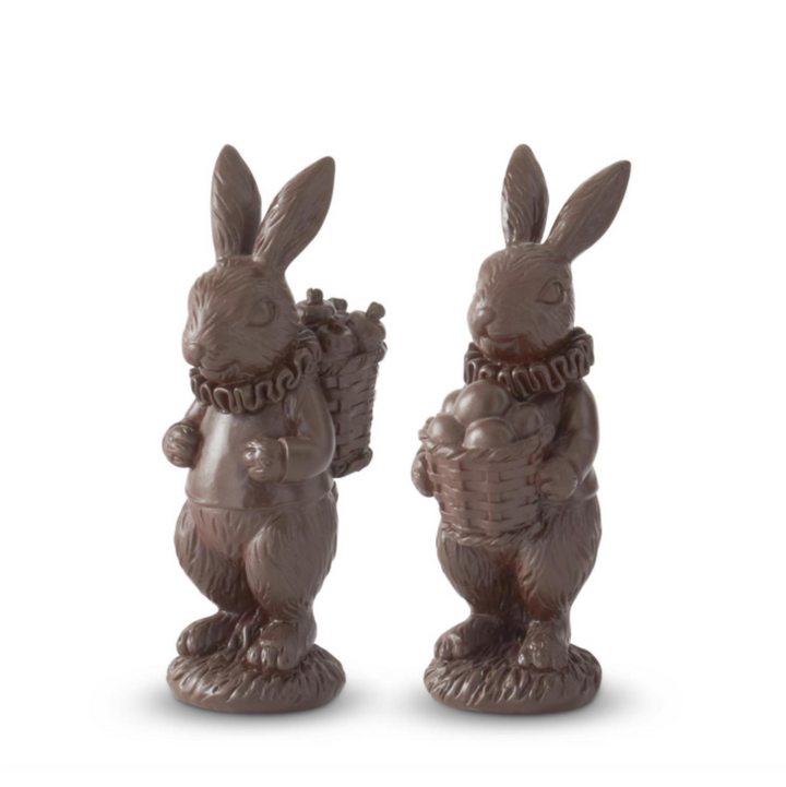 Chocolate Bunny Figurine