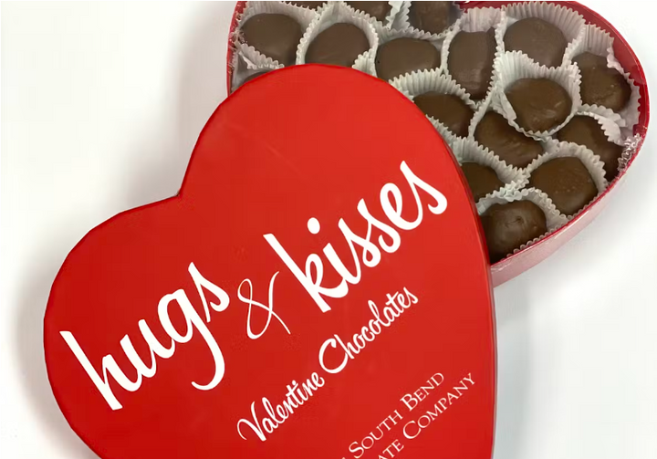 Hugs & Kisses Heart Shape Box of Turtles