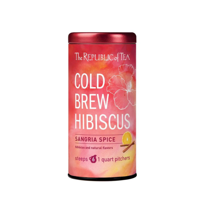 Hibiscus Spice Sangria Cold Brew Tea