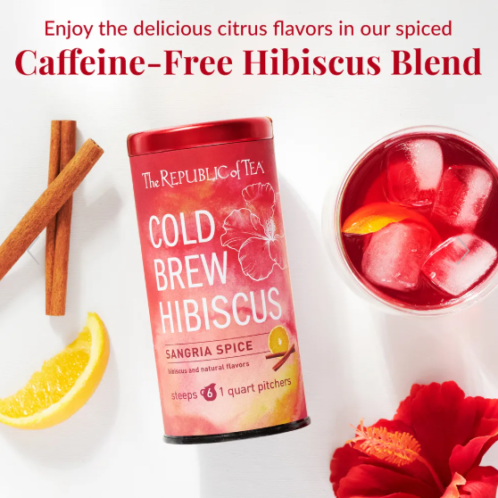 Hibiscus Spice Sangria Cold Brew Tea
