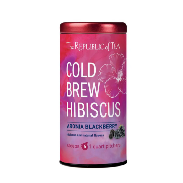 Hibiscus Aronia Blackberry Cold Brew Tea