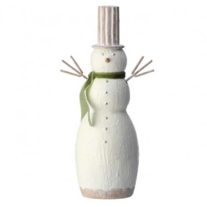 White Christmas Snowman