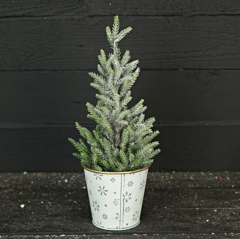 Snowflake Textured Bucket