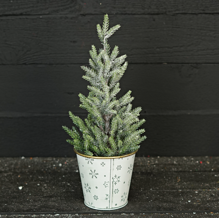 Snowflake Textured Bucket