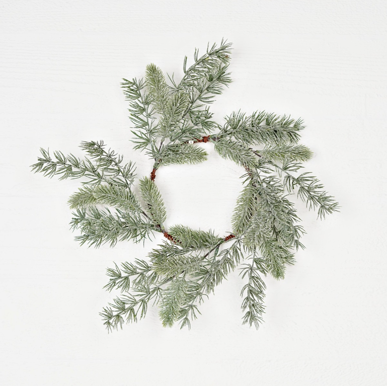 Old World Mix Pine Candle Ring