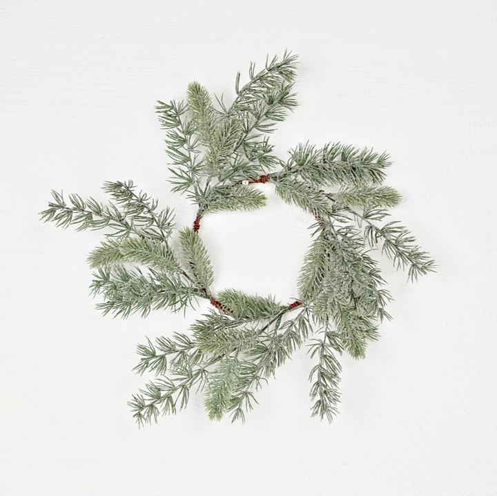 Old World Mix Pine Candle Ring