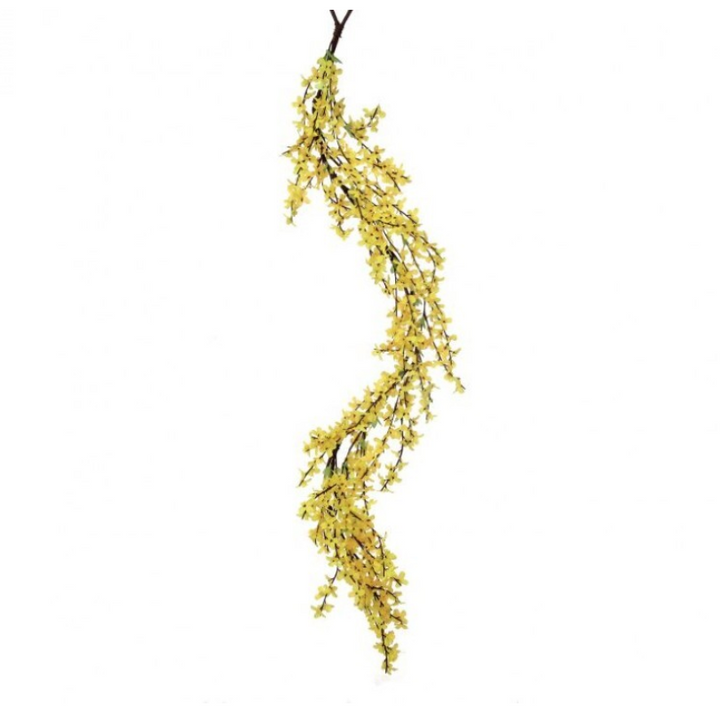 Wild Yellow Forsythia Garland