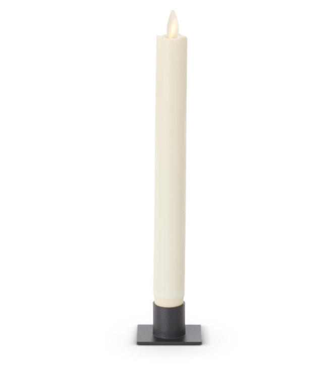 Black Iron Taper Candleholder