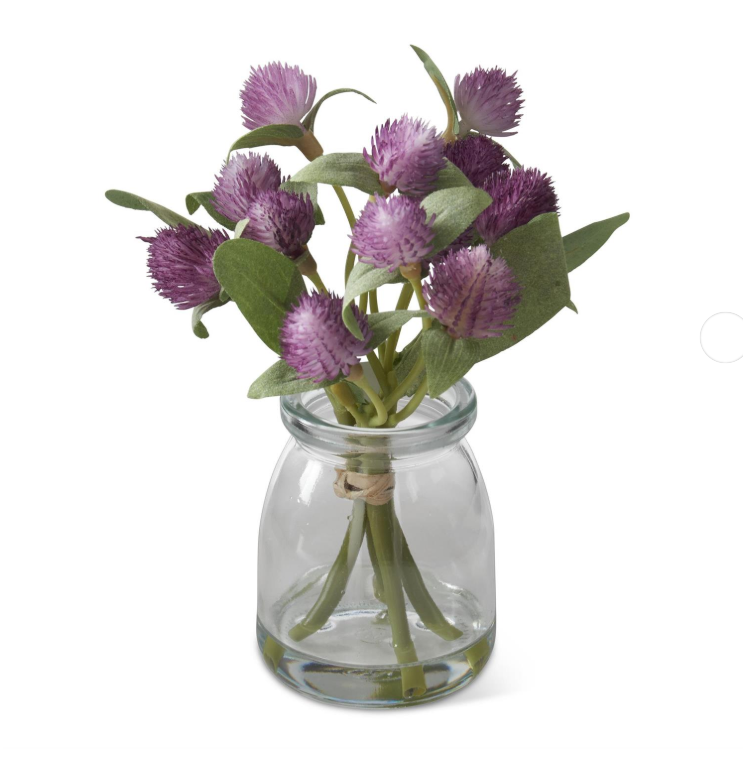 Purple Globe Amaranth Arrangement