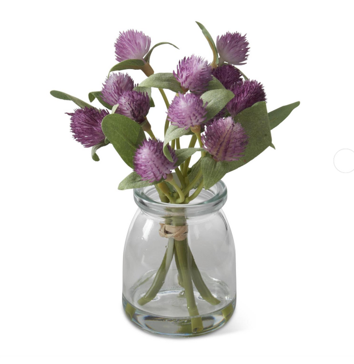 Purple Globe Amaranth Arrangement