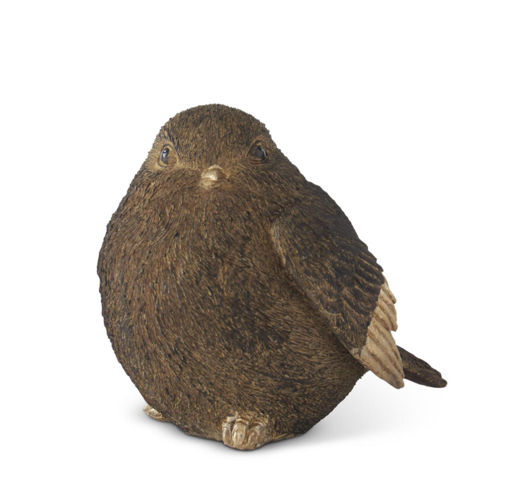 Rustic Woodland Resin Bird