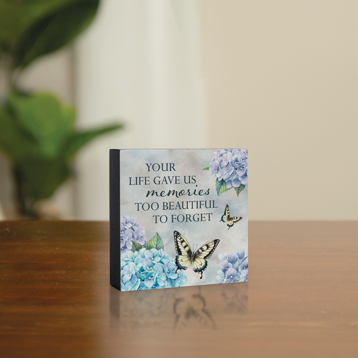 Memorial Mini Square Sitter