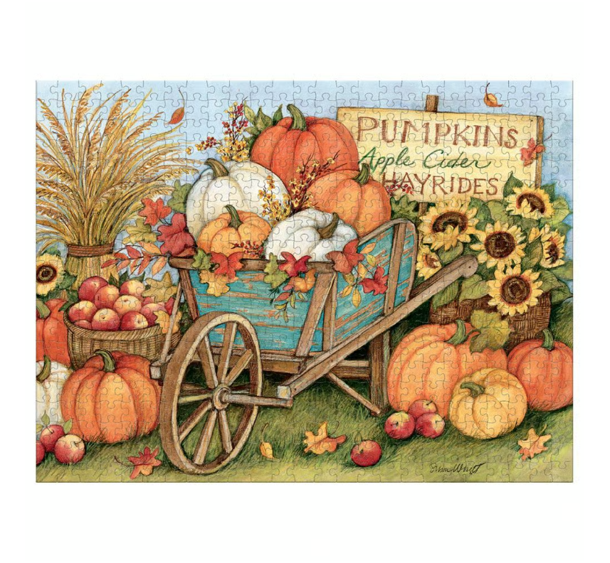 Harvest Wheelbarrow Puzzle