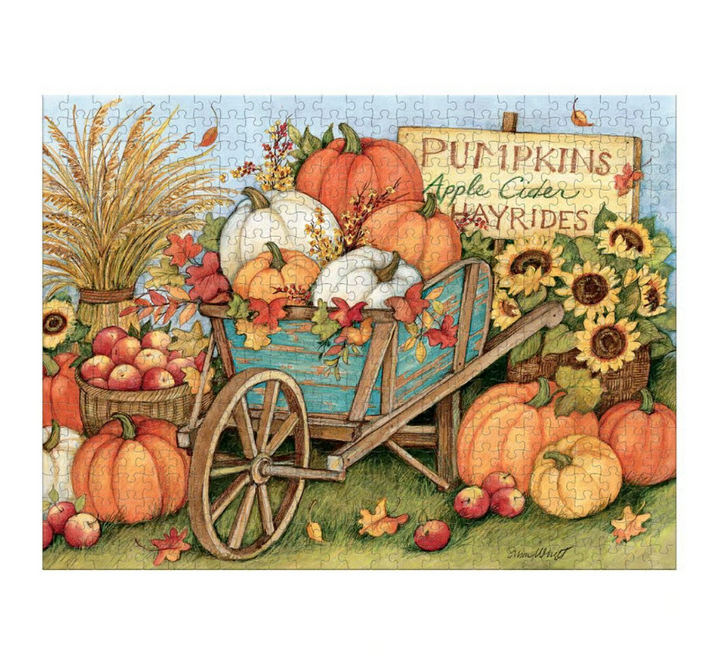 Harvest Wheelbarrow Puzzle