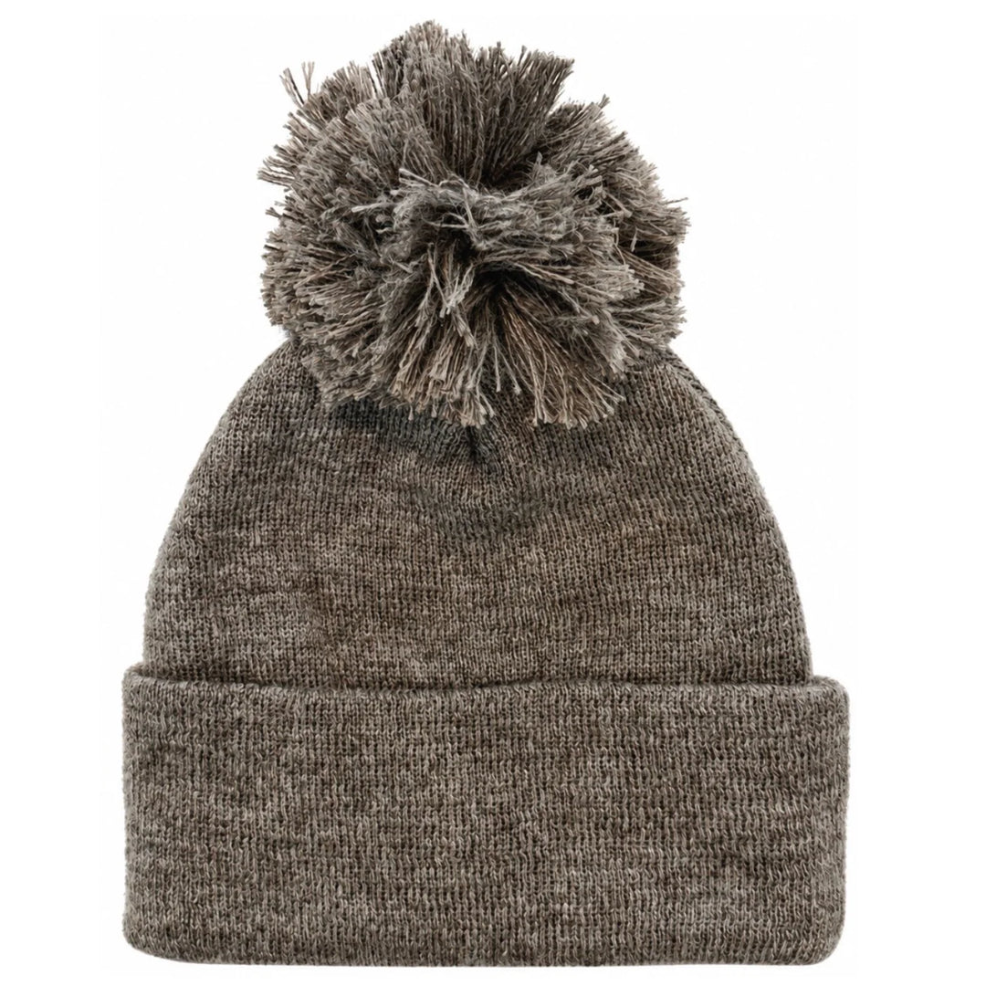 BinkyBro Baby & Kid's Brown Pom Beanie