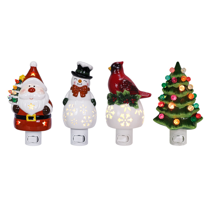 Santa & Friends Christmas Night Light