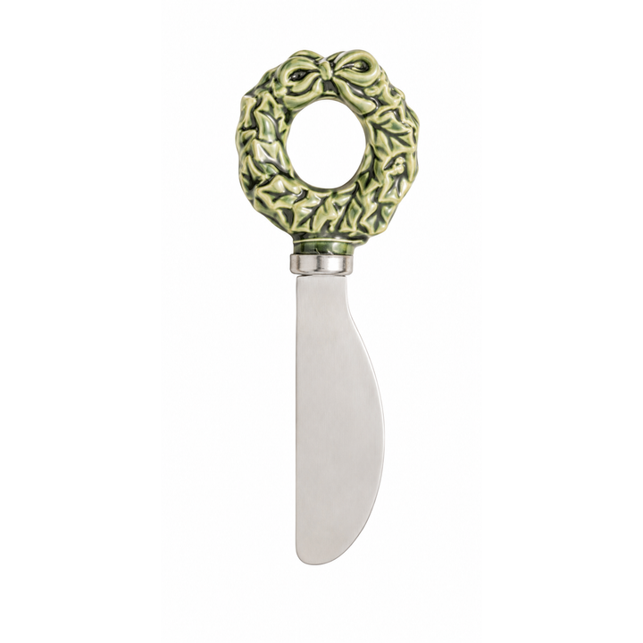 Snowman Stoneware Spreader