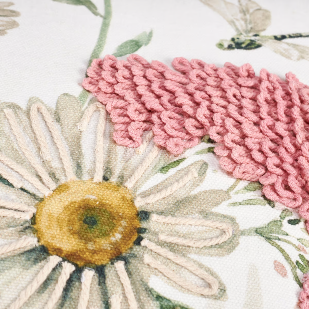 Garden Of Daisies Pillow