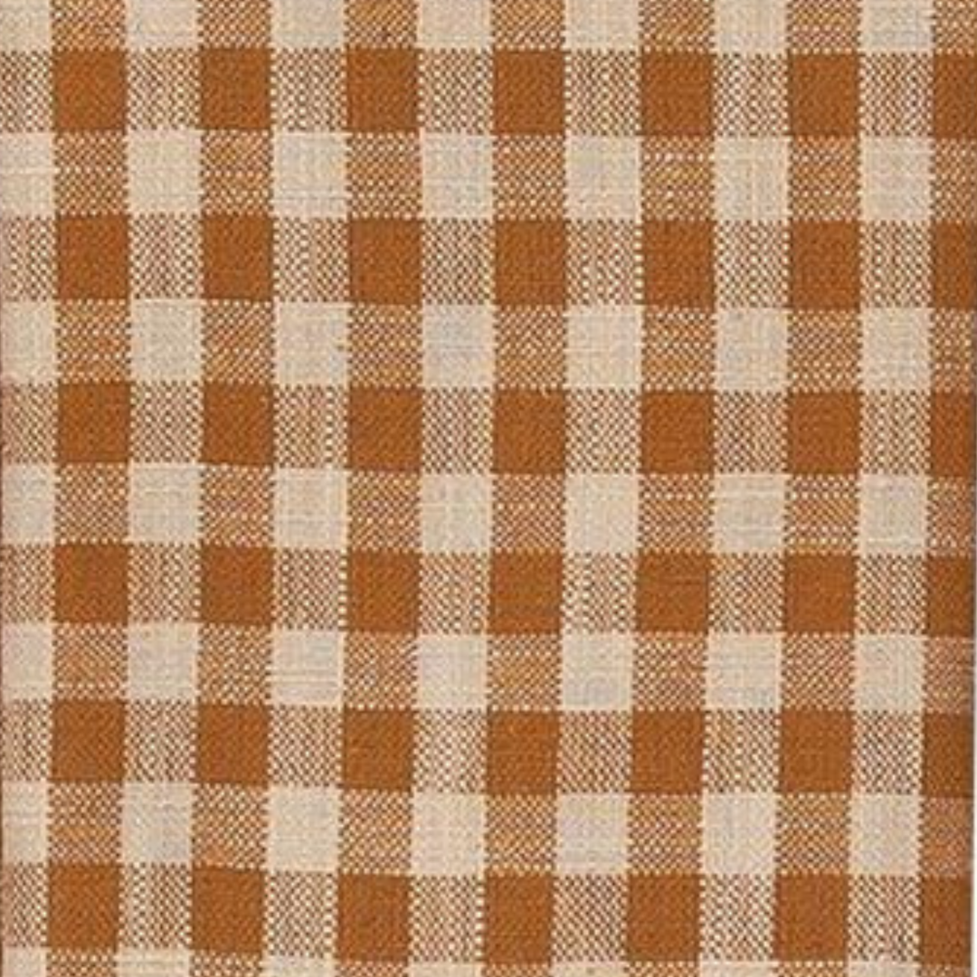 Terracotta Floral Tea Towel