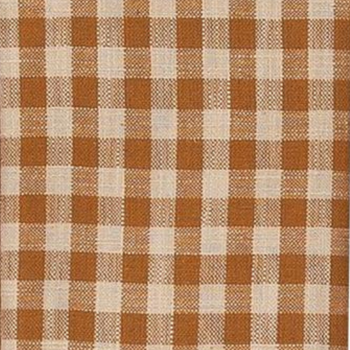 Terracotta Floral Tea Towel