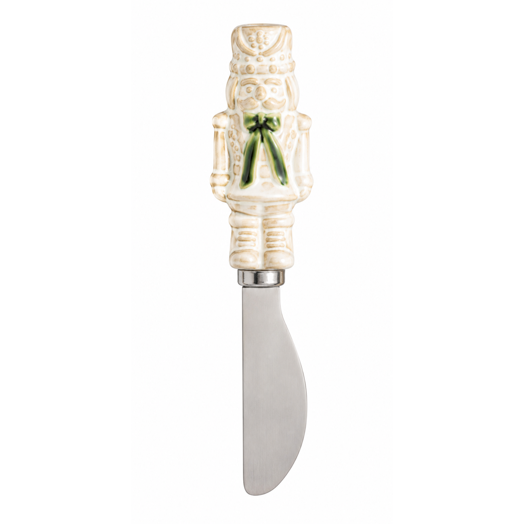 Snowman Stoneware Spreader