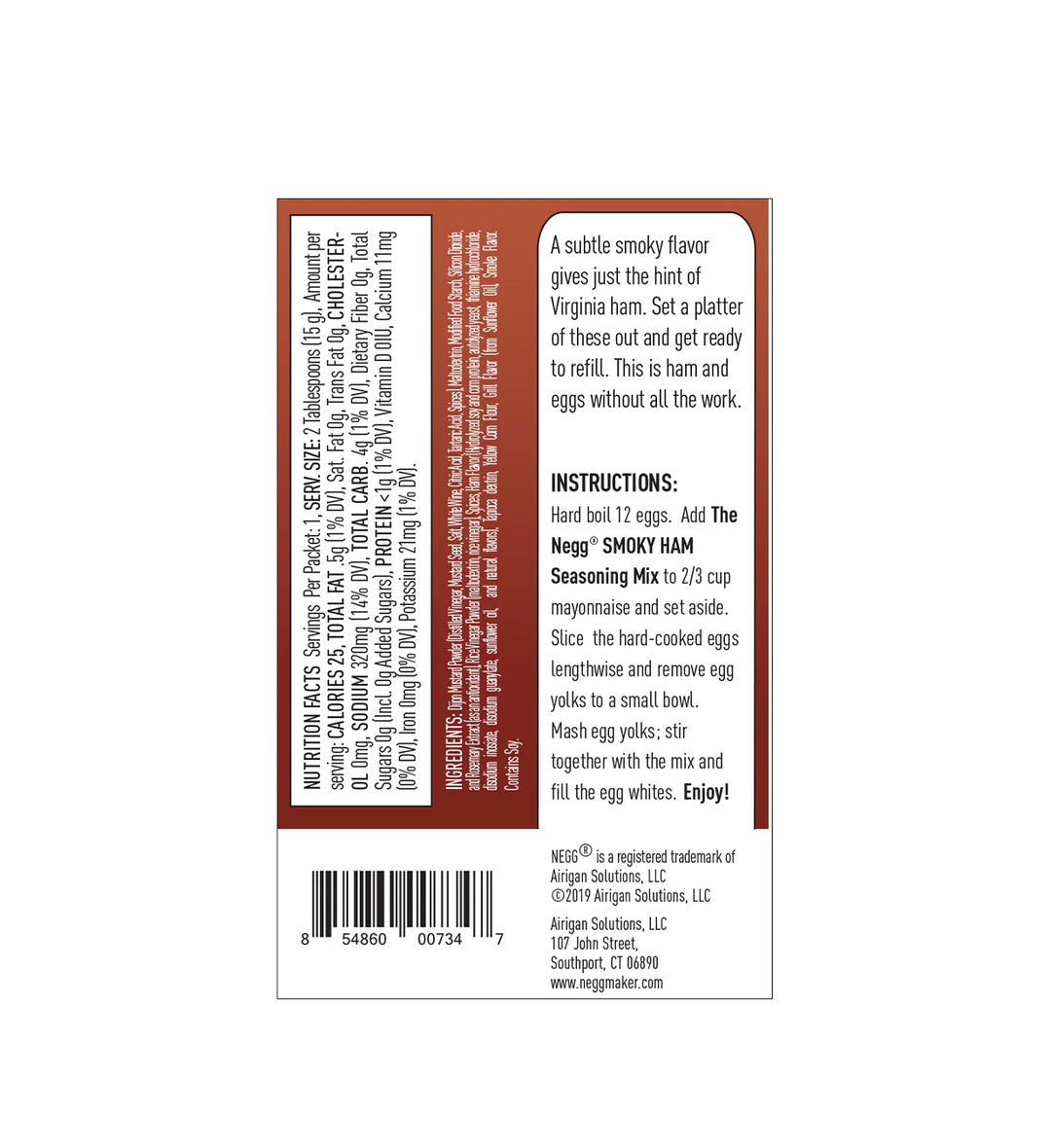 Negg Smoky Ham Deviled Egg Seasoning