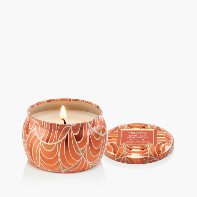 Voluspa Spiced Pumpkin Latte Mini Tin