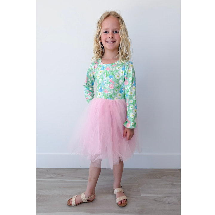 Spring Has Sprung Girl's Tutu Dress