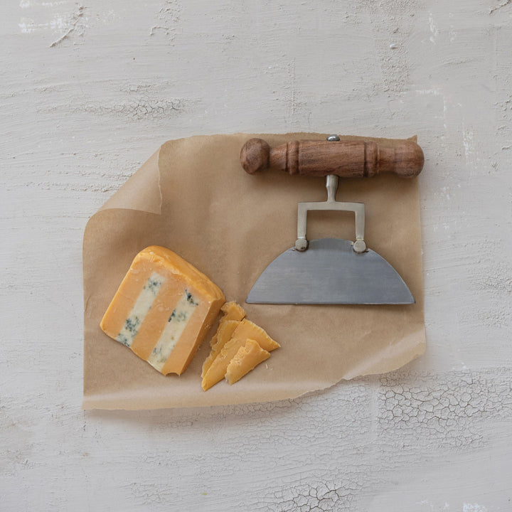 Wood Handle Cheese Slicer