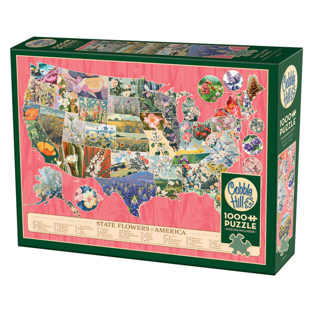 State Flowers of America Puzzle 1000 pc