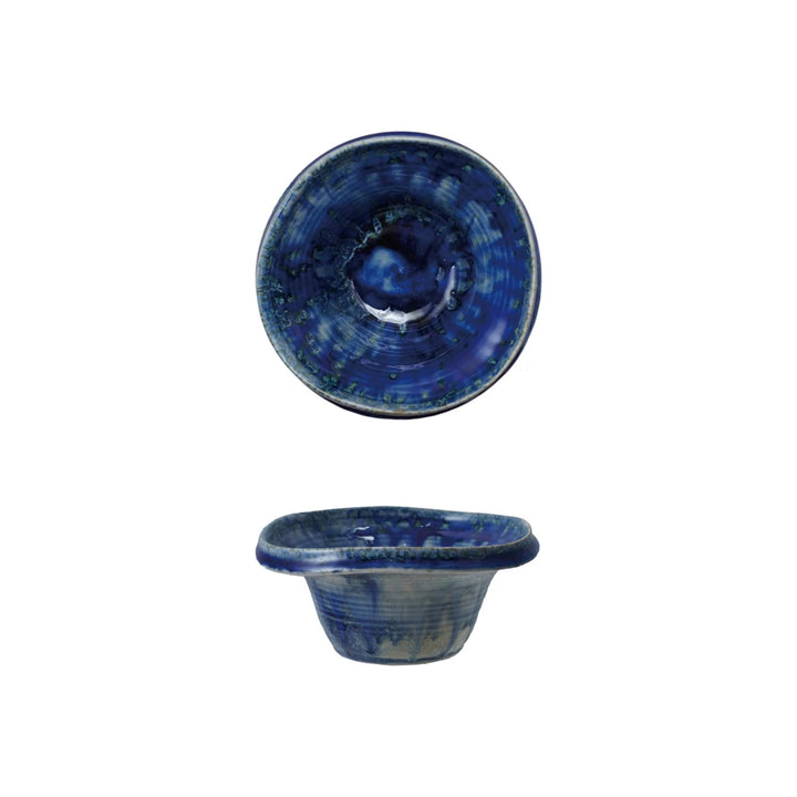 Blue Stoneware Dish