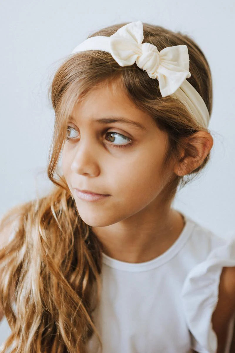 Classic Nylon Bow Headwrap