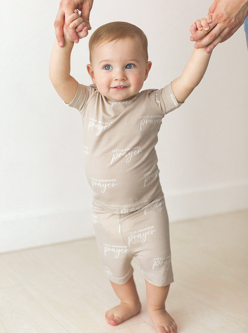 Little Answered Prayer Shirt & Shorts Set