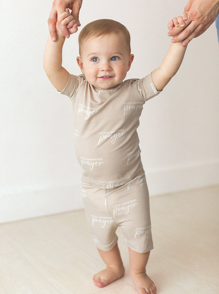 Little Answered Prayer Shirt & Shorts Set