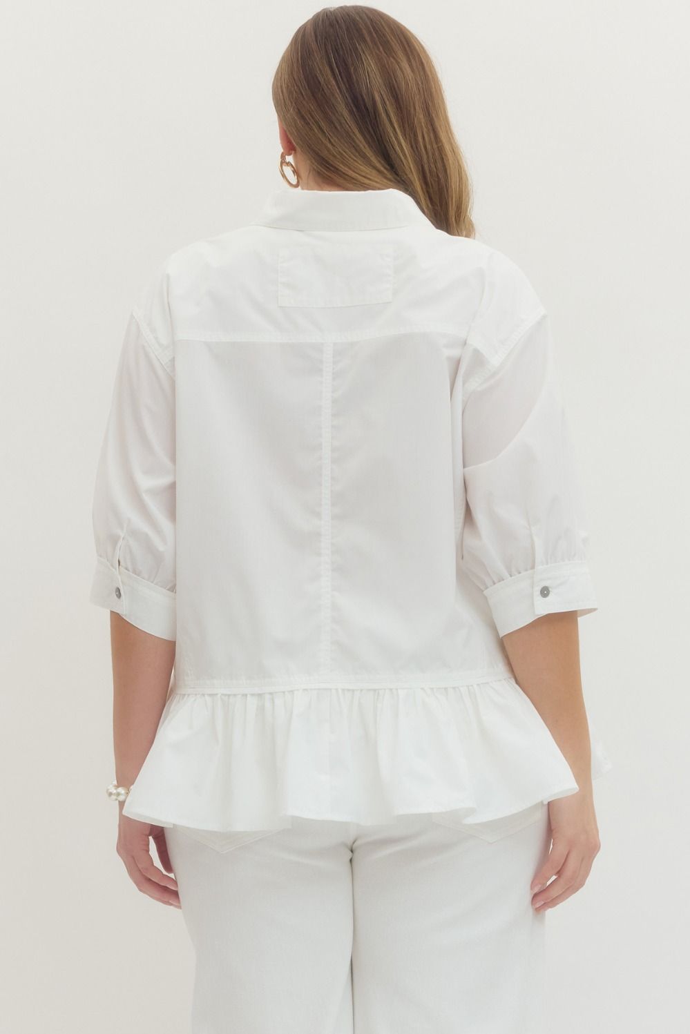 Ruffle Hem Top