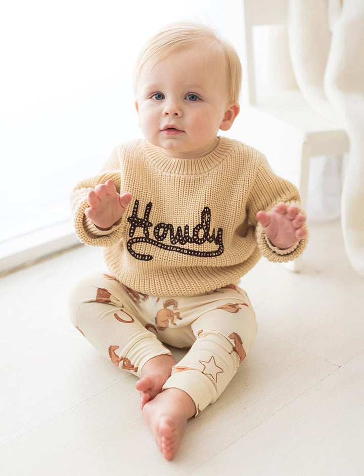 Howdy Baby Sweater